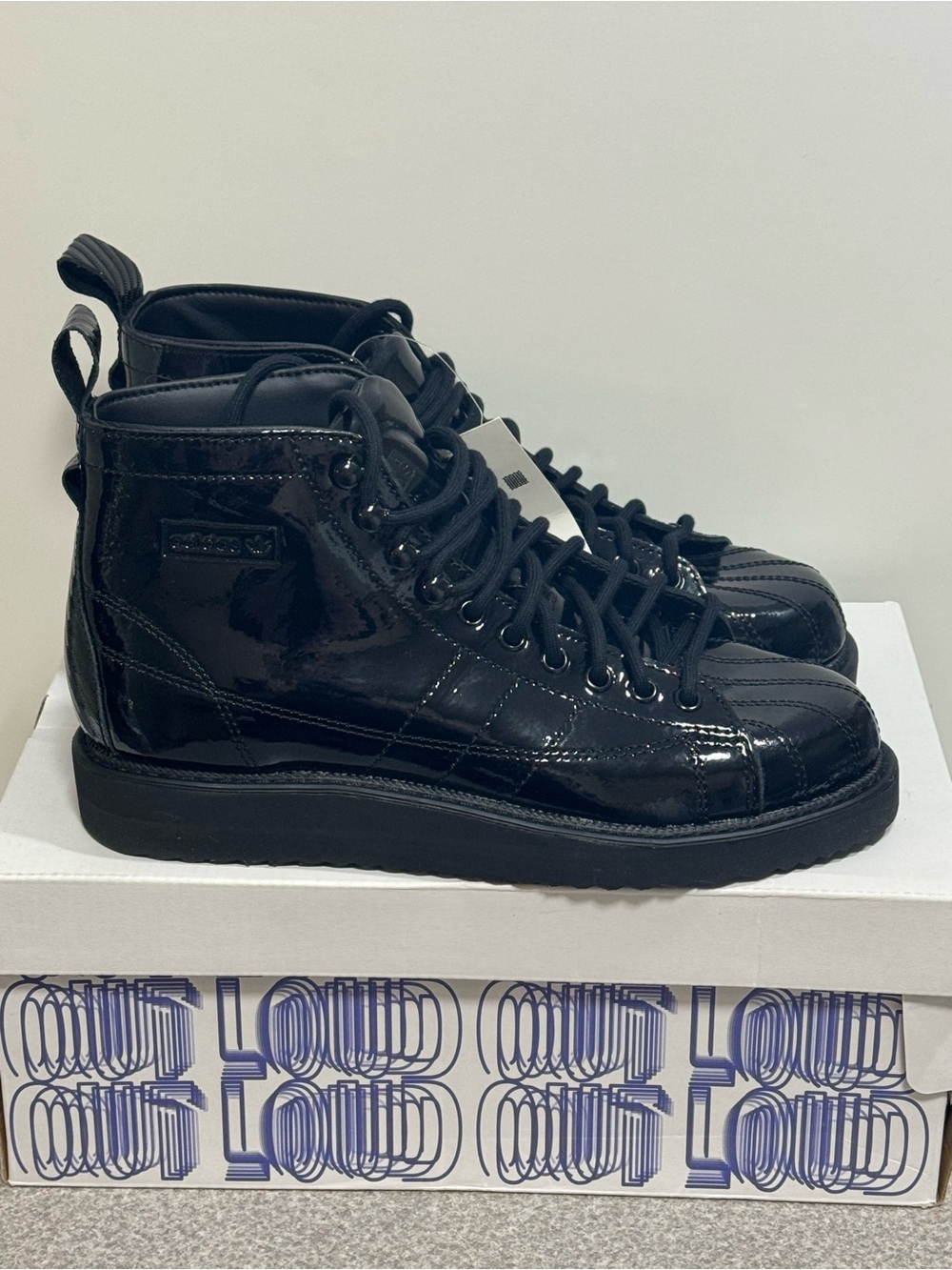 Adidas Superstar Boot 'Core Black' Size 6 Women NEW CG6458